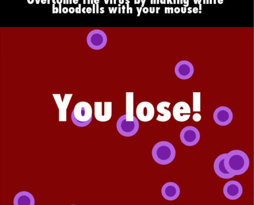 Blood Cell Game: You lose!