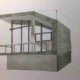 Sketch of a house: perspective used