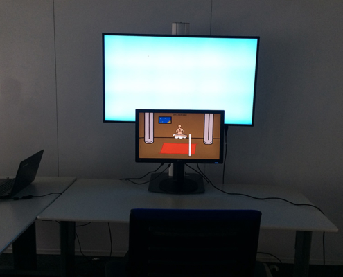 Setup user study - Calm stimulating environment
