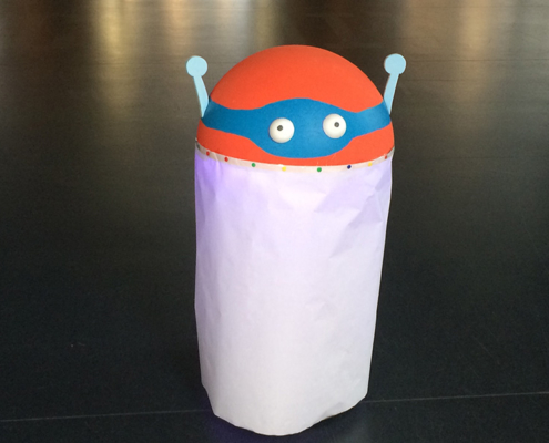 Appearance robot around Robotino