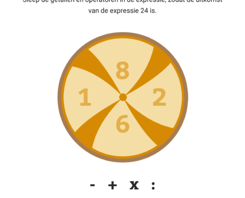 Mini-game, the 24-game, filled in